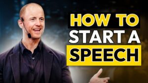 How to start a speech